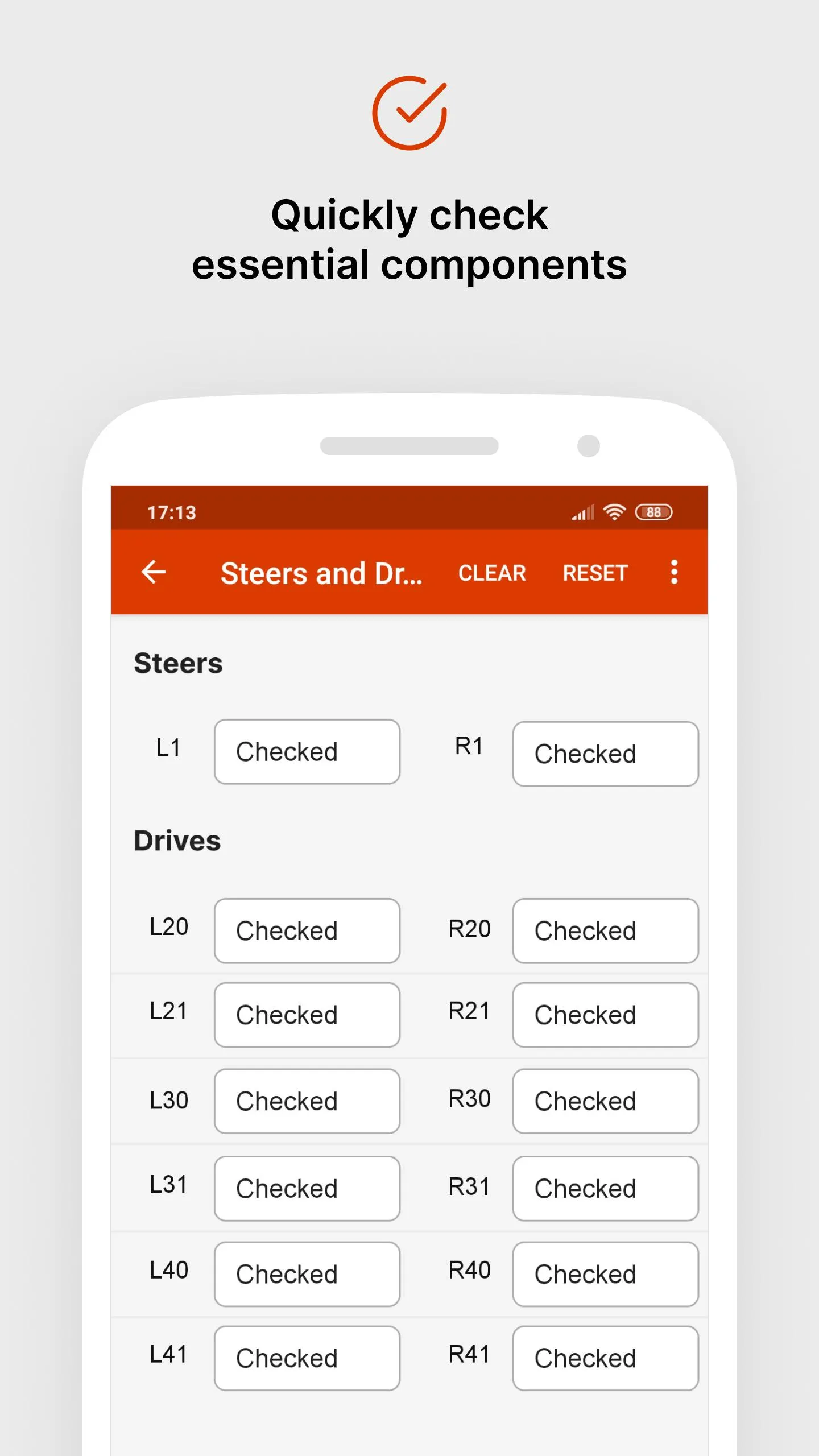 Heavy Equipment Inspection App | Indus Appstore | Screenshot