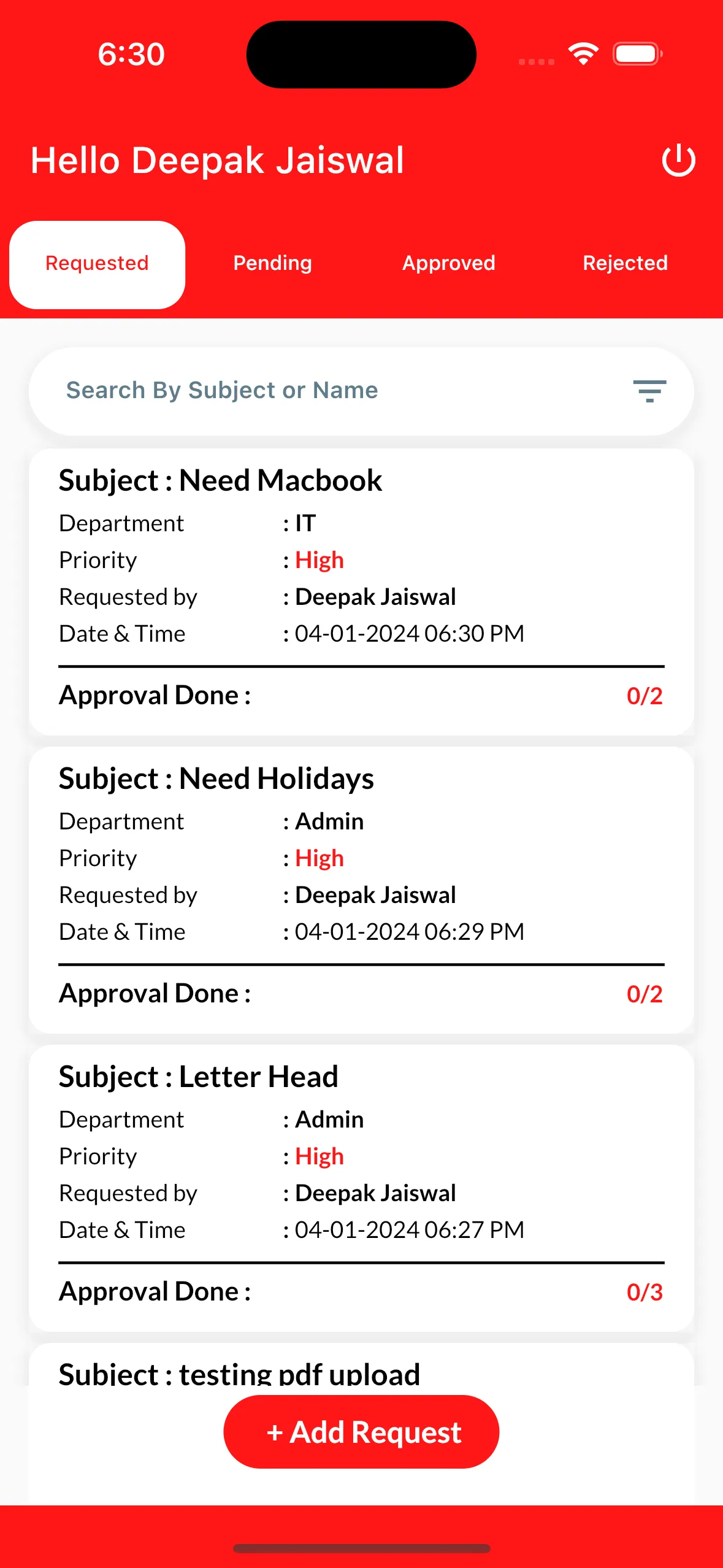 EHFL Approval | Indus Appstore | Screenshot