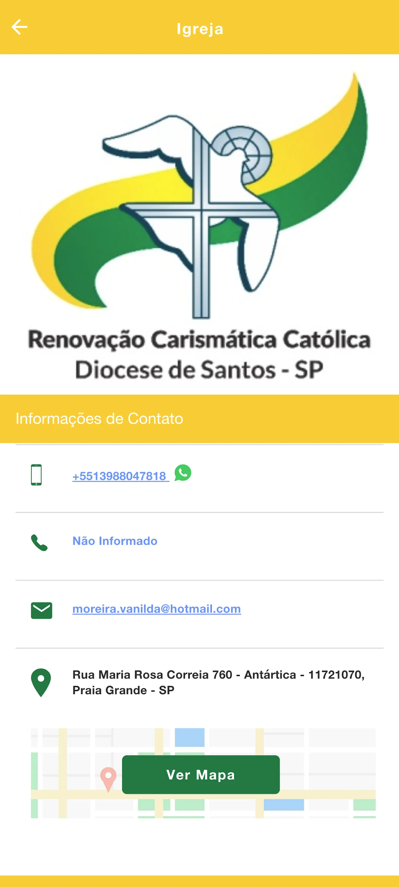 RCC Diocese de Santos | Indus Appstore | Screenshot