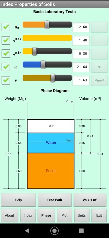 Index Properties of Soils | Indus Appstore | Screenshot