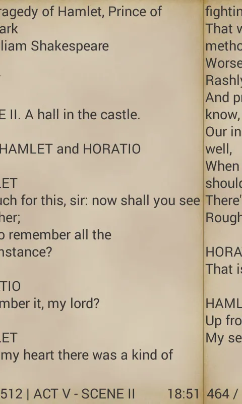 Hamlet by William Shakespeare | Indus Appstore | Screenshot