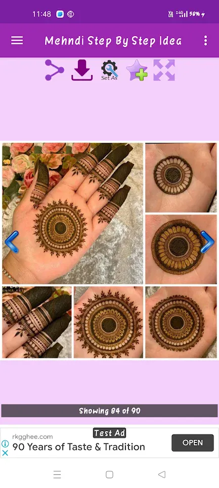 Mehandi Step By Step Idea | Indus Appstore | Screenshot