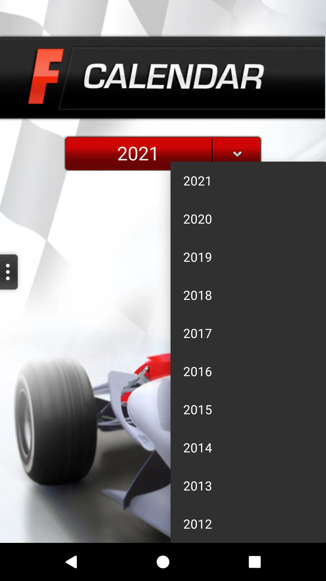 Formula 2025 Calendar | Indus Appstore | Screenshot