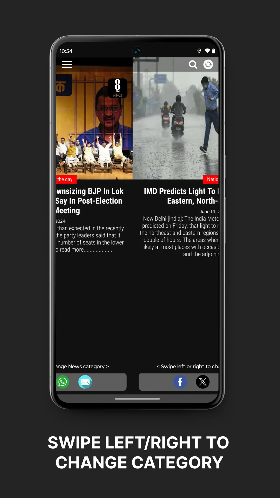 8PM News | Indus Appstore | Screenshot