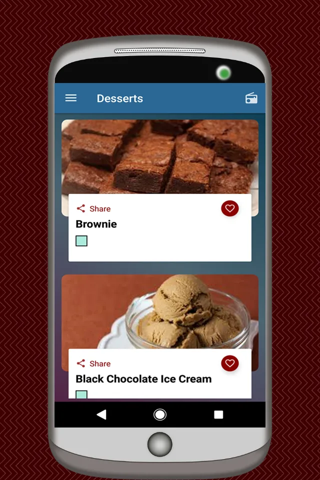 Dessert and Cake Recipes | Indus Appstore | Screenshot