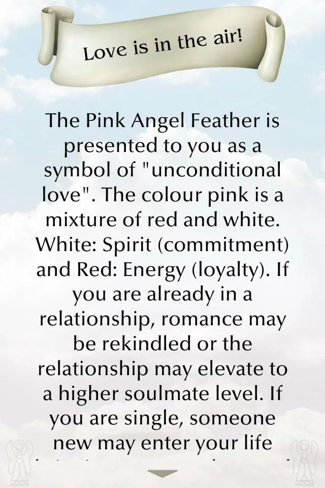 Angel Feather Oracle Cards | Indus Appstore | Screenshot