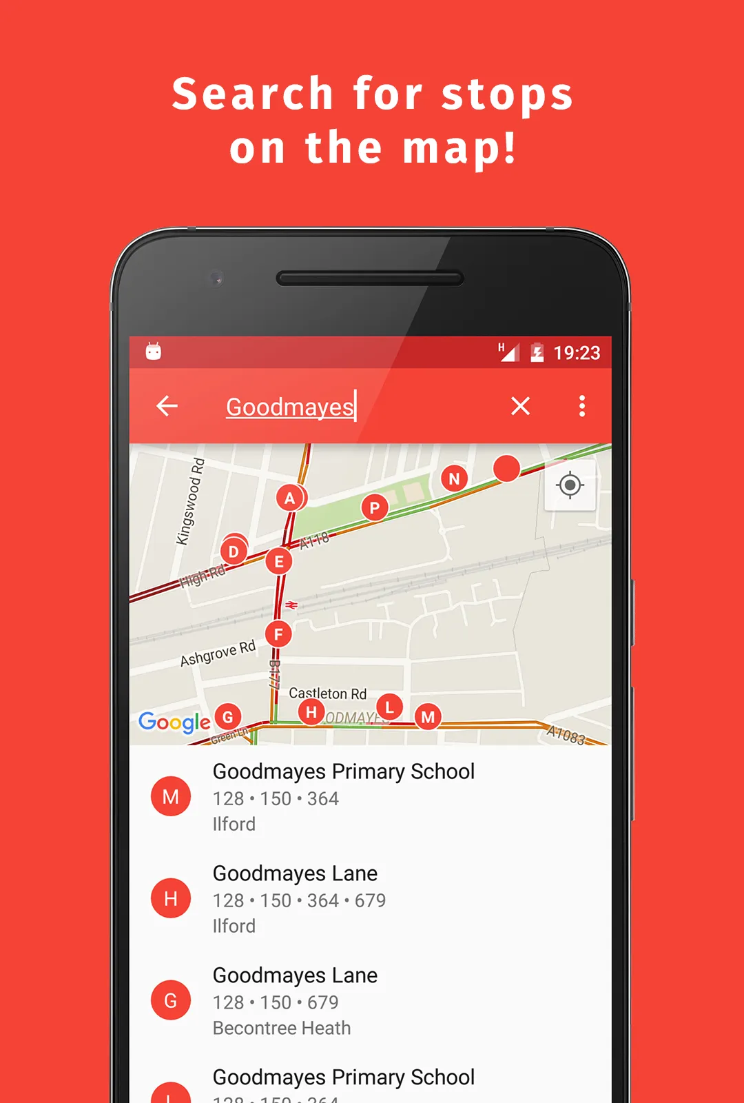 London Bus Times: Live Tracker | Indus Appstore | Screenshot