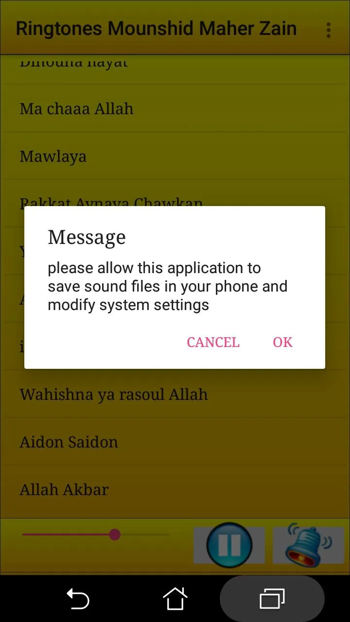 Ringtones of Maher Zain for ph | Indus Appstore | Screenshot