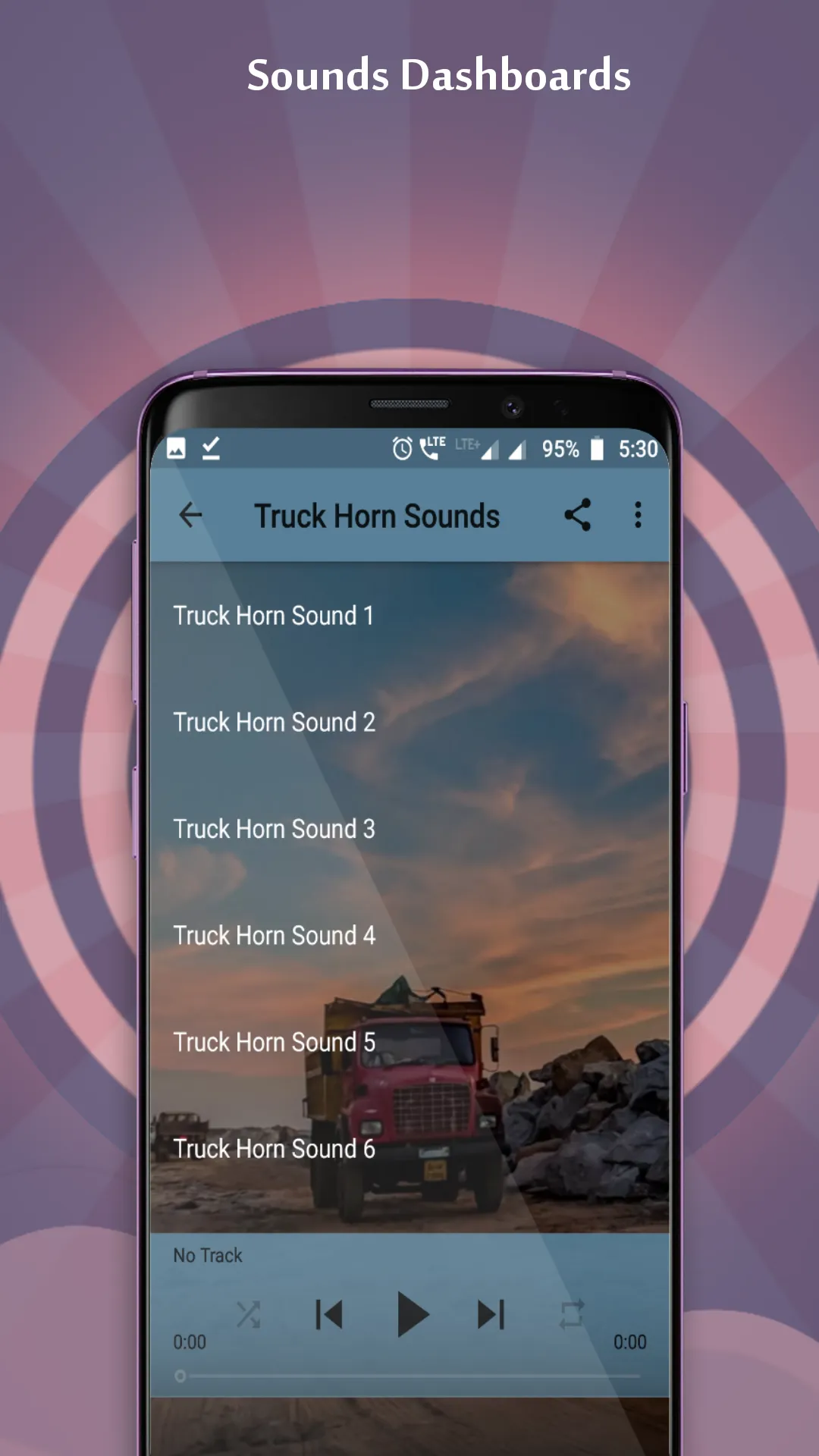 Truck Horn Sounds | Indus Appstore | Screenshot