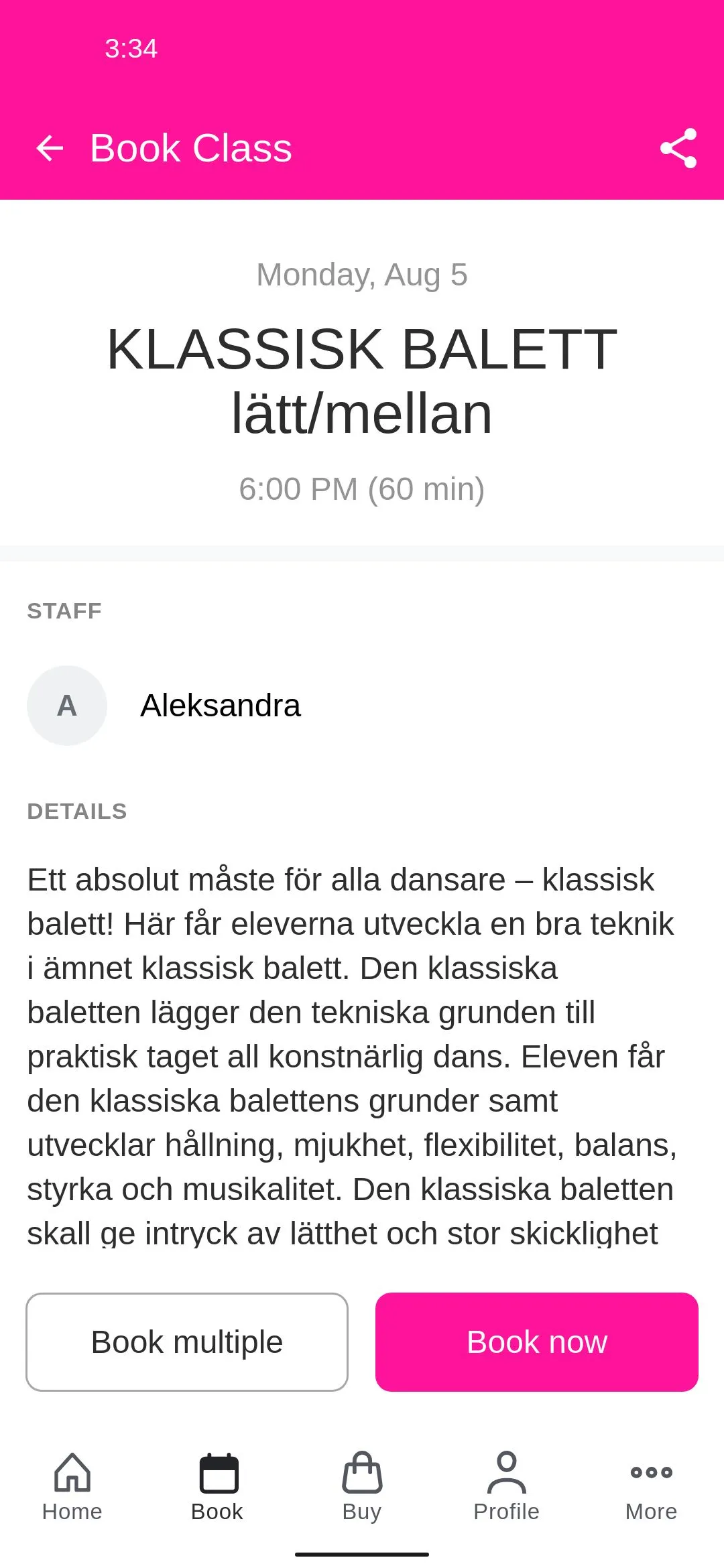 Malmö Dansakademi | Indus Appstore | Screenshot