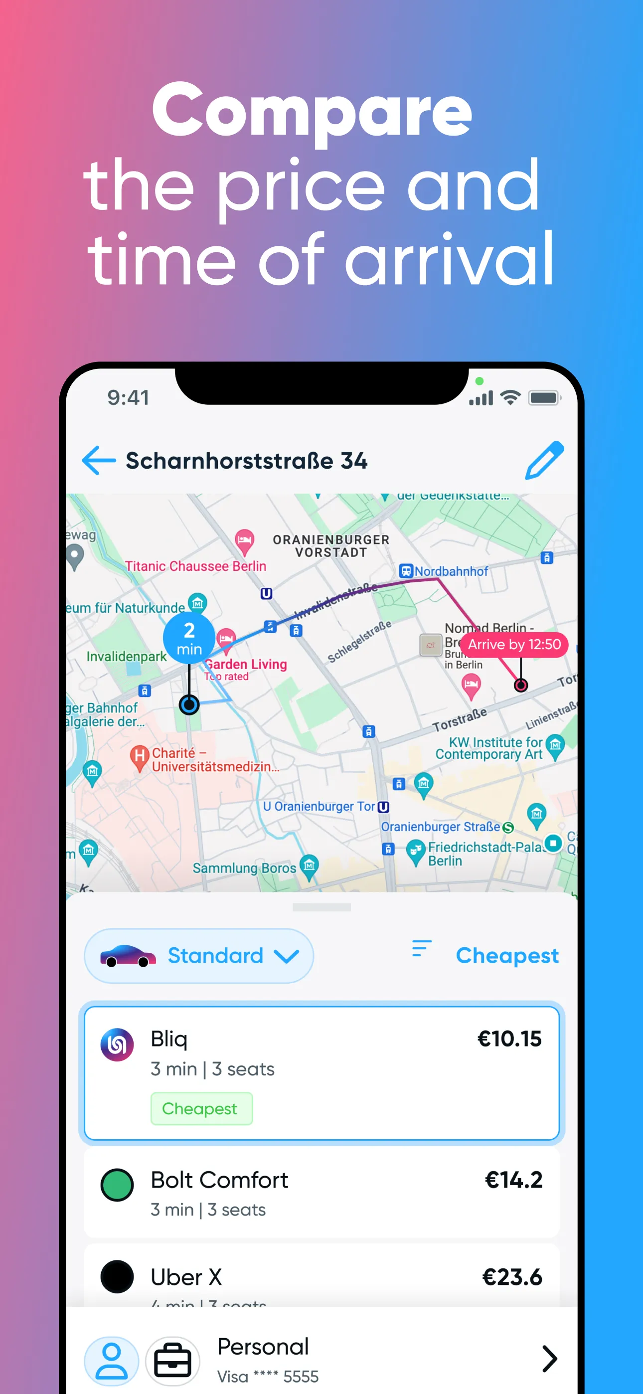 Bliq – Compare & Save on Rides | Indus Appstore | Screenshot