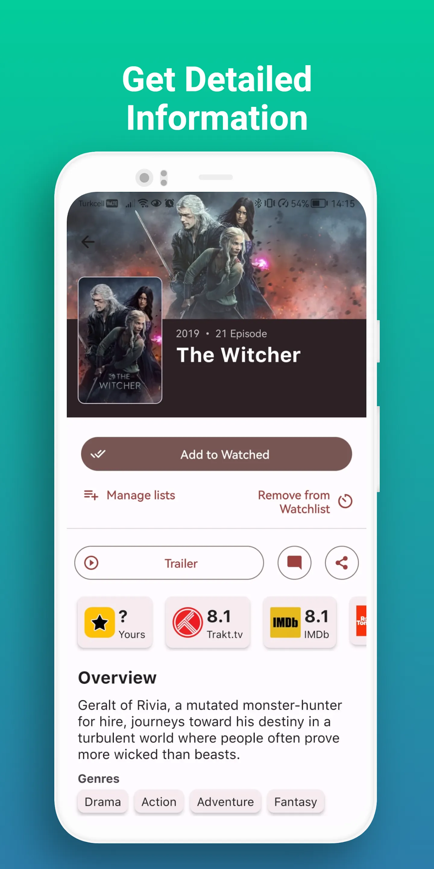 Flix: Movie & TV Tracker-Trakt | Indus Appstore | Screenshot