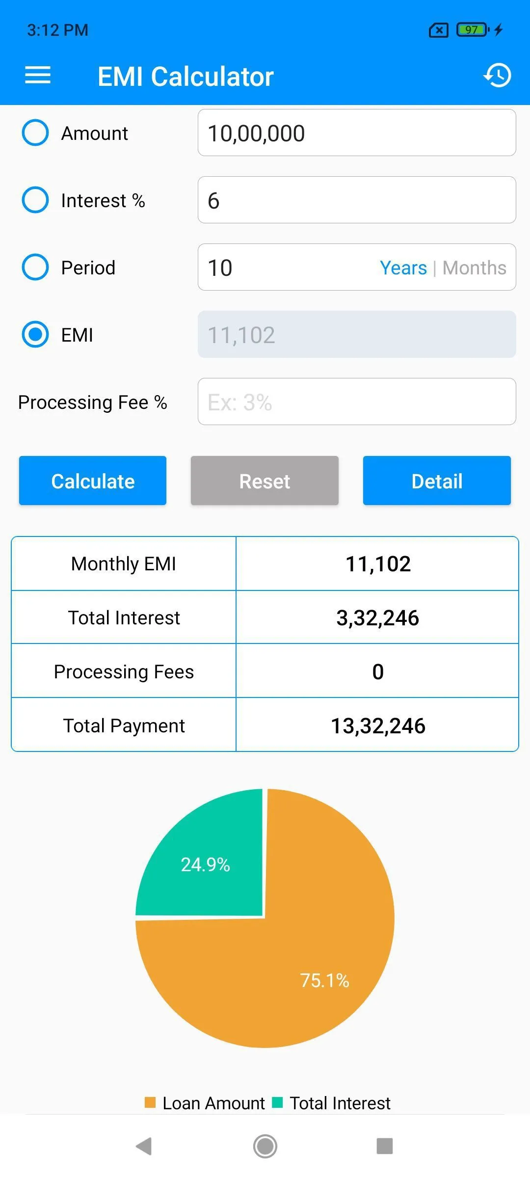 Financial Calculator | Indus Appstore | Screenshot