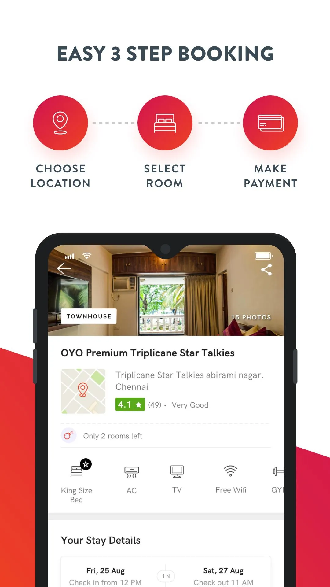 OYO Lite: Best deals on Hotels | Indus Appstore | Screenshot