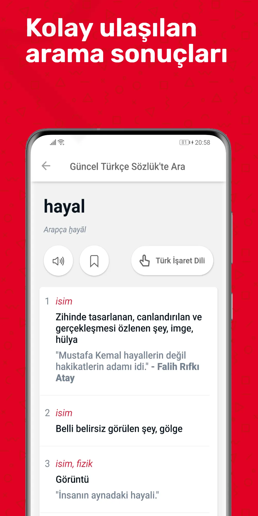 Güncel TDK Türkçe Sözlük | Indus Appstore | Screenshot