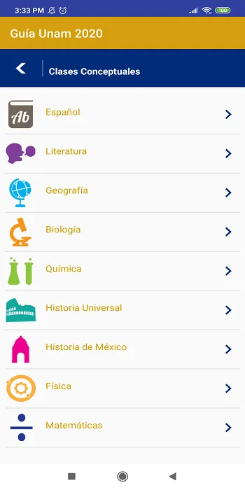 Guia UNAM 2024 | Indus Appstore | Screenshot