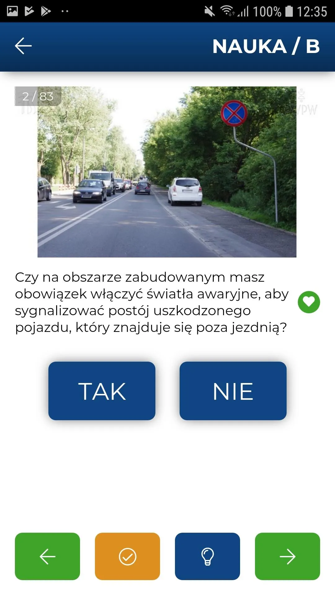 Polish Driving Test IMAGE | Indus Appstore | Screenshot