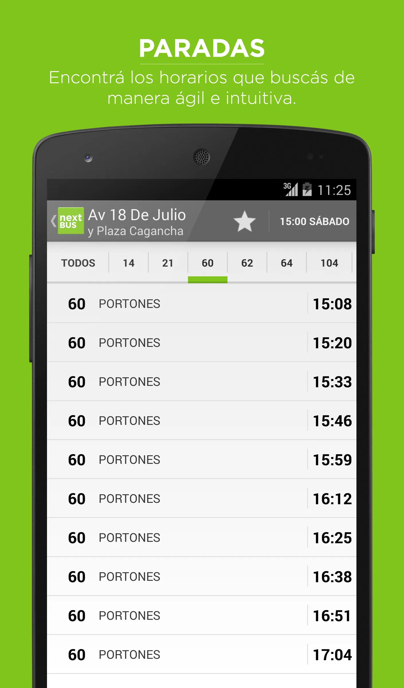 Nextbus Montevideo | Indus Appstore | Screenshot