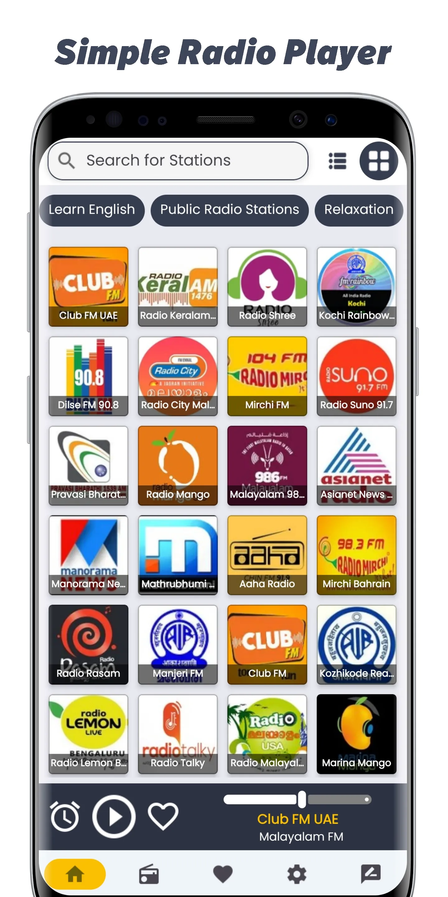 Malayalam Fm Radios - FM / AM | Indus Appstore | Screenshot