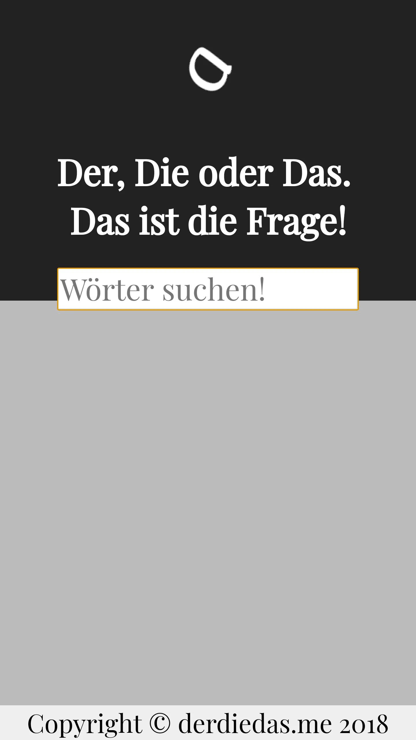 Der Die Das - This is the ques | Indus Appstore | Screenshot