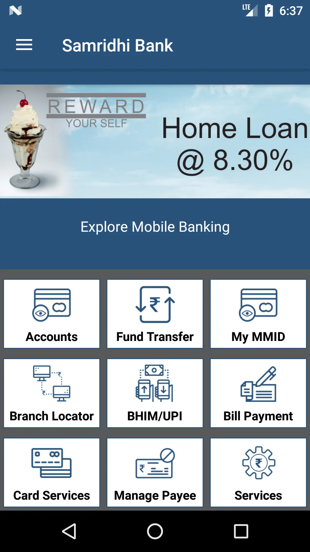 Samridhi Bank app | Indus Appstore | Screenshot