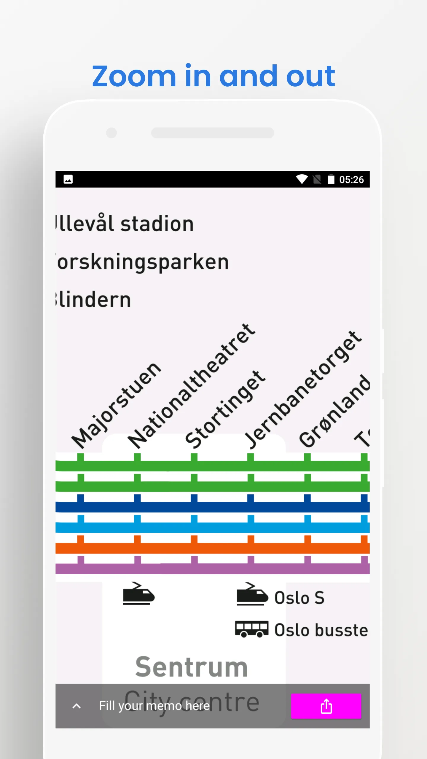 Oslo Metro Bus Travel Guide | Indus Appstore | Screenshot