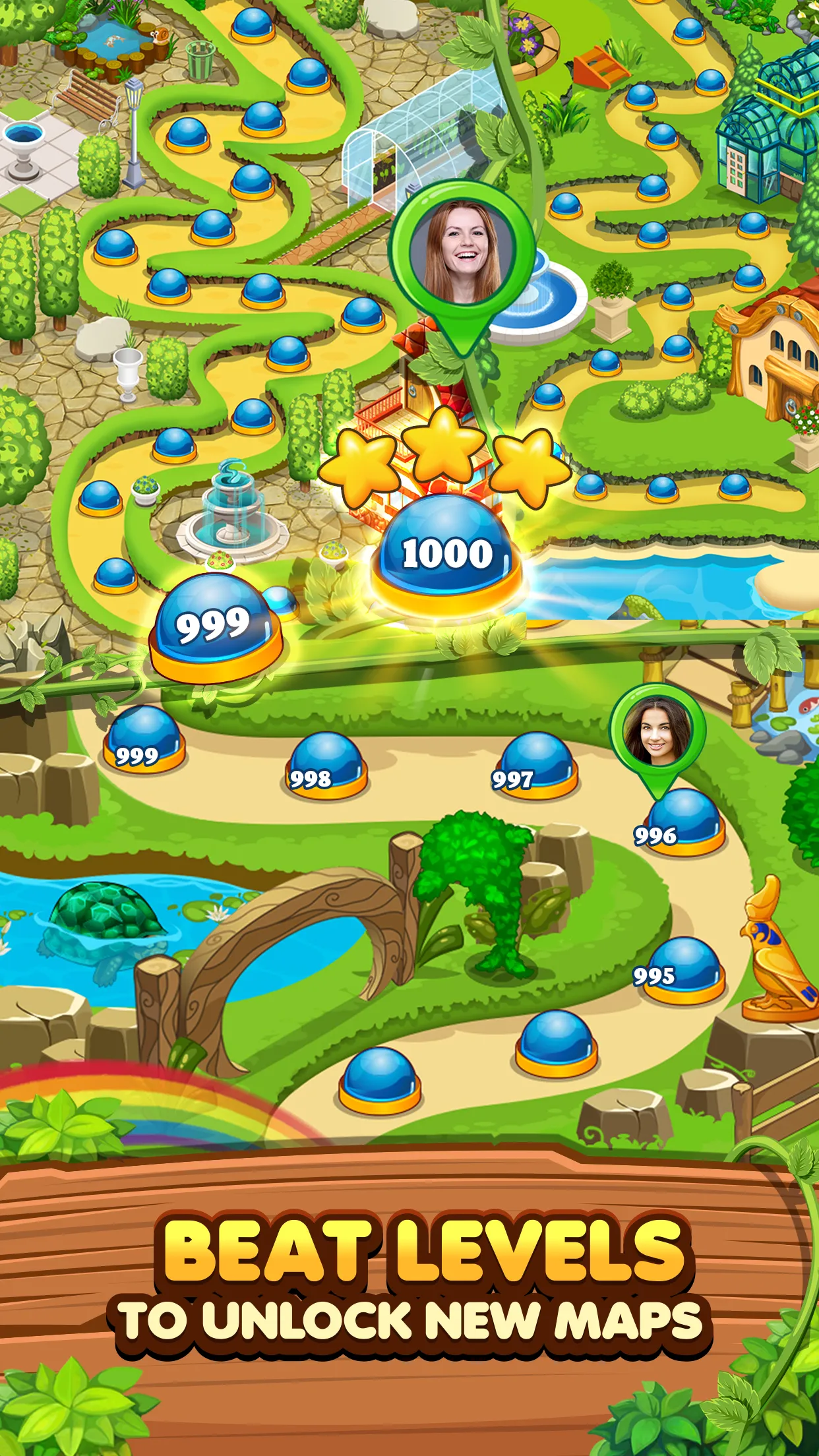 Garden Blast: Match 3 in a Row | Indus Appstore | Screenshot