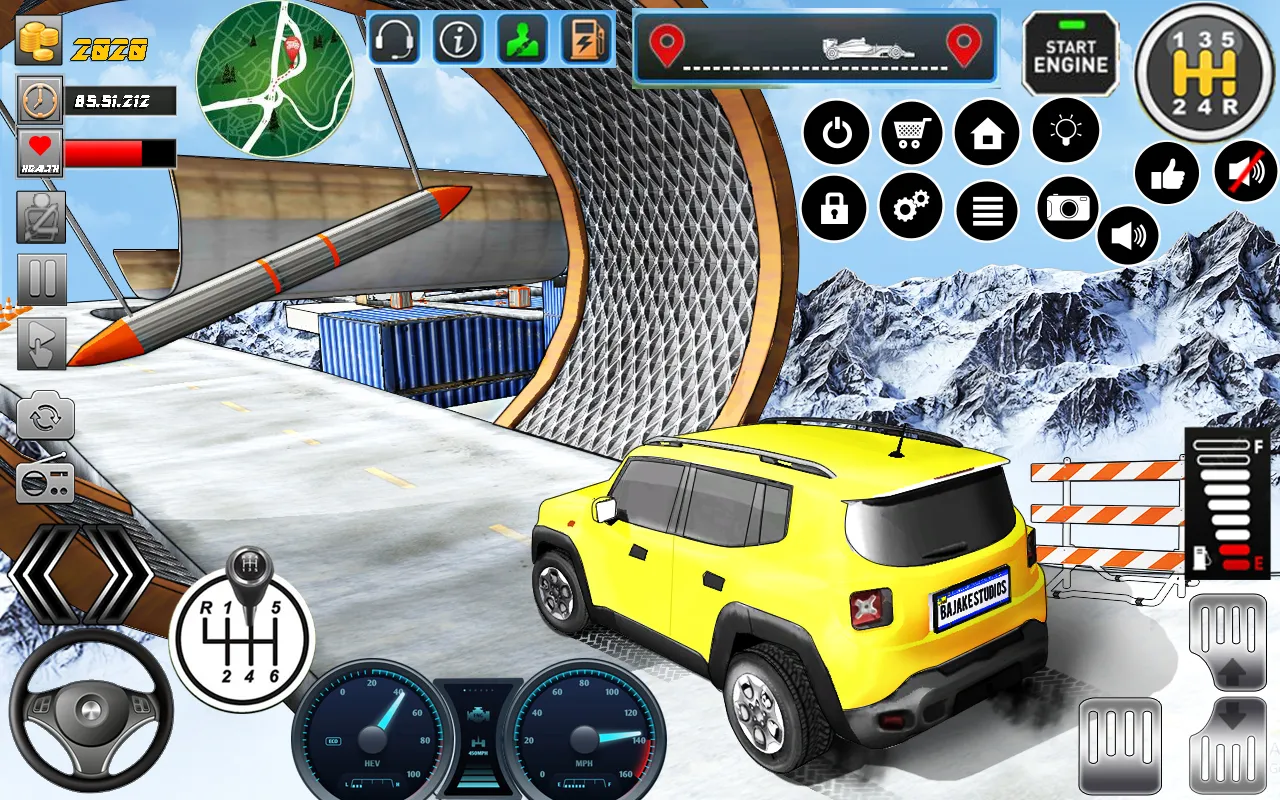 Extreme Jeep Snow Stunts | Indus Appstore | Screenshot