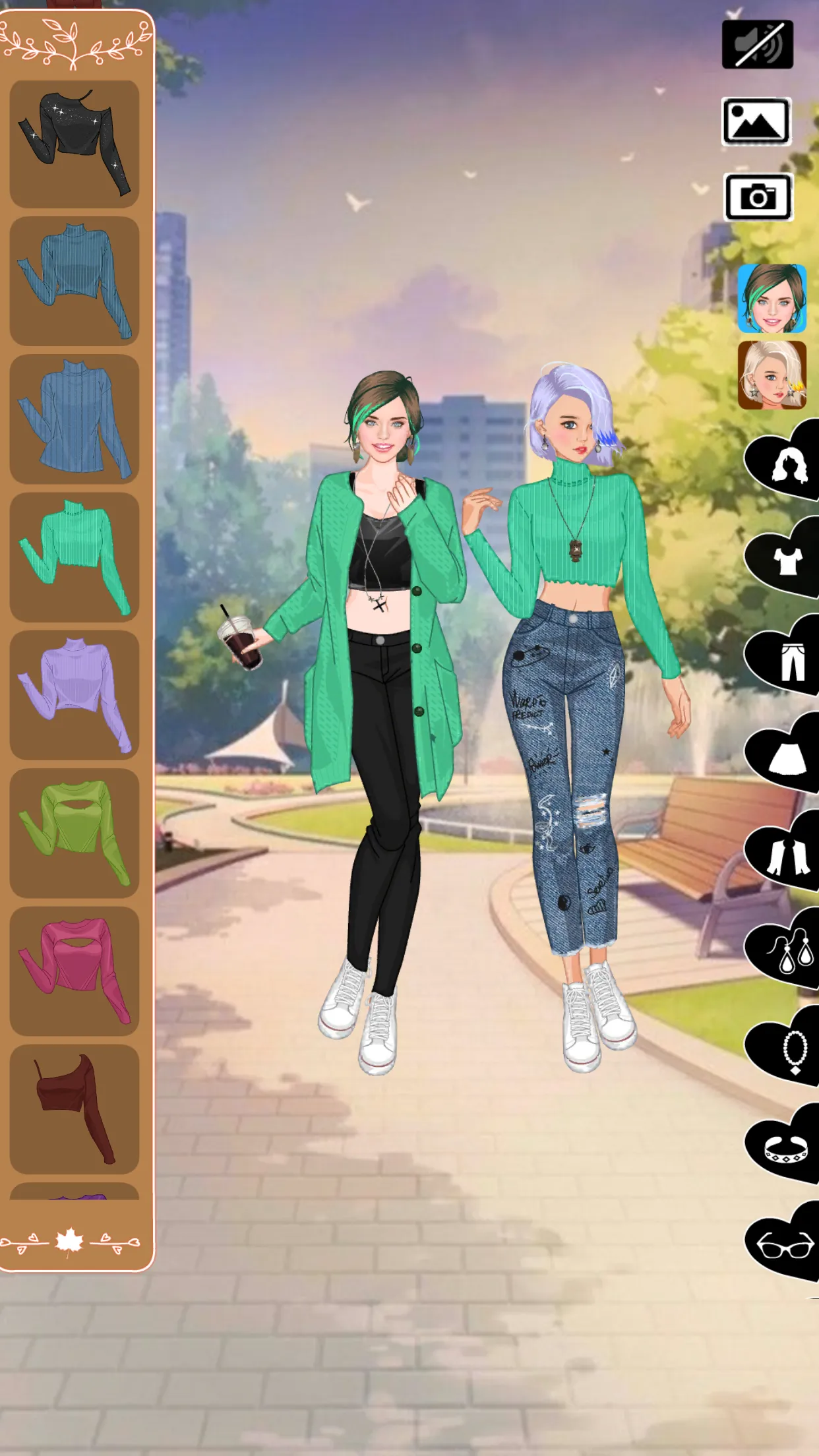 Autumn fashion game for girls | Indus Appstore | Screenshot