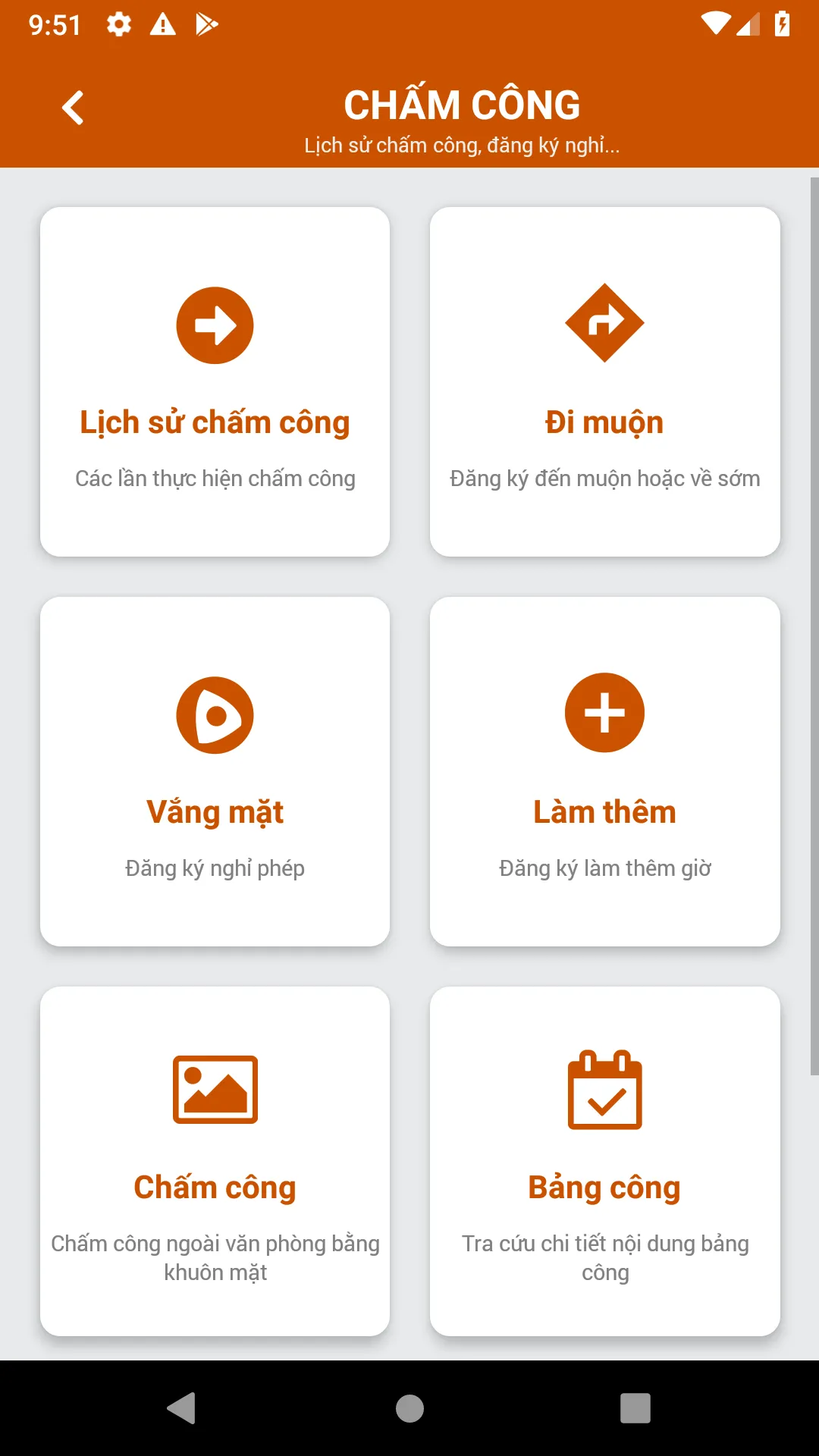 Gold HRM - Quản trị nhân sự | Indus Appstore | Screenshot