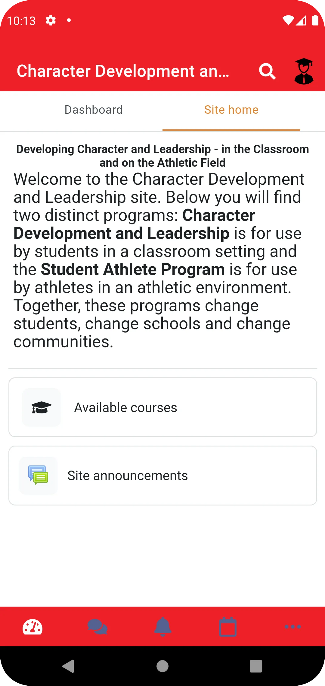 Student Athlete Program | Indus Appstore | Screenshot