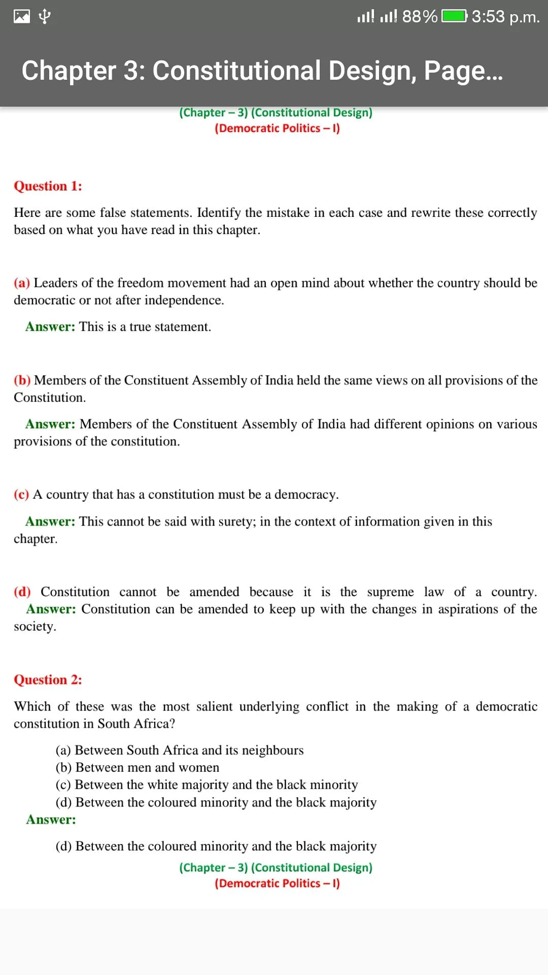 Class 9 Social Science NCERT S | Indus Appstore | Screenshot