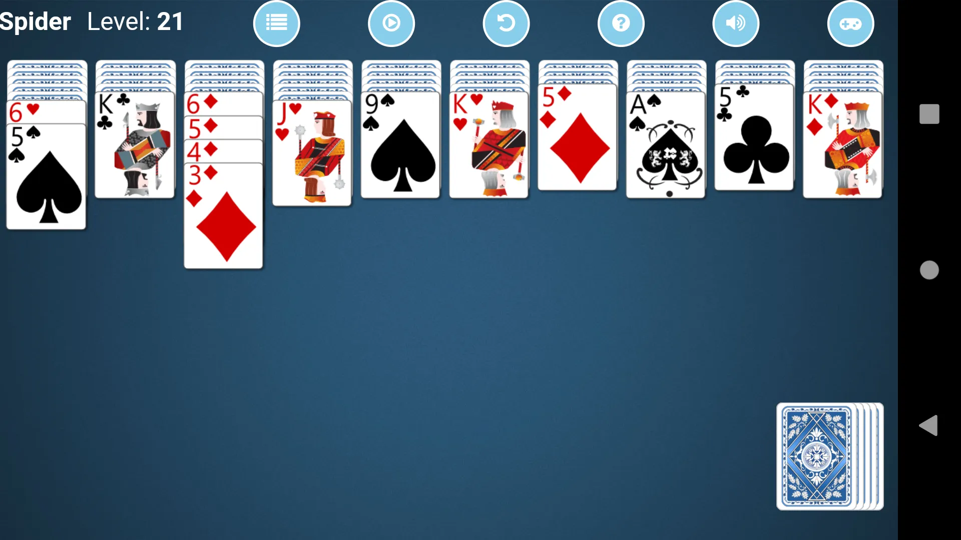 Spider Solitaire X | Indus Appstore | Screenshot