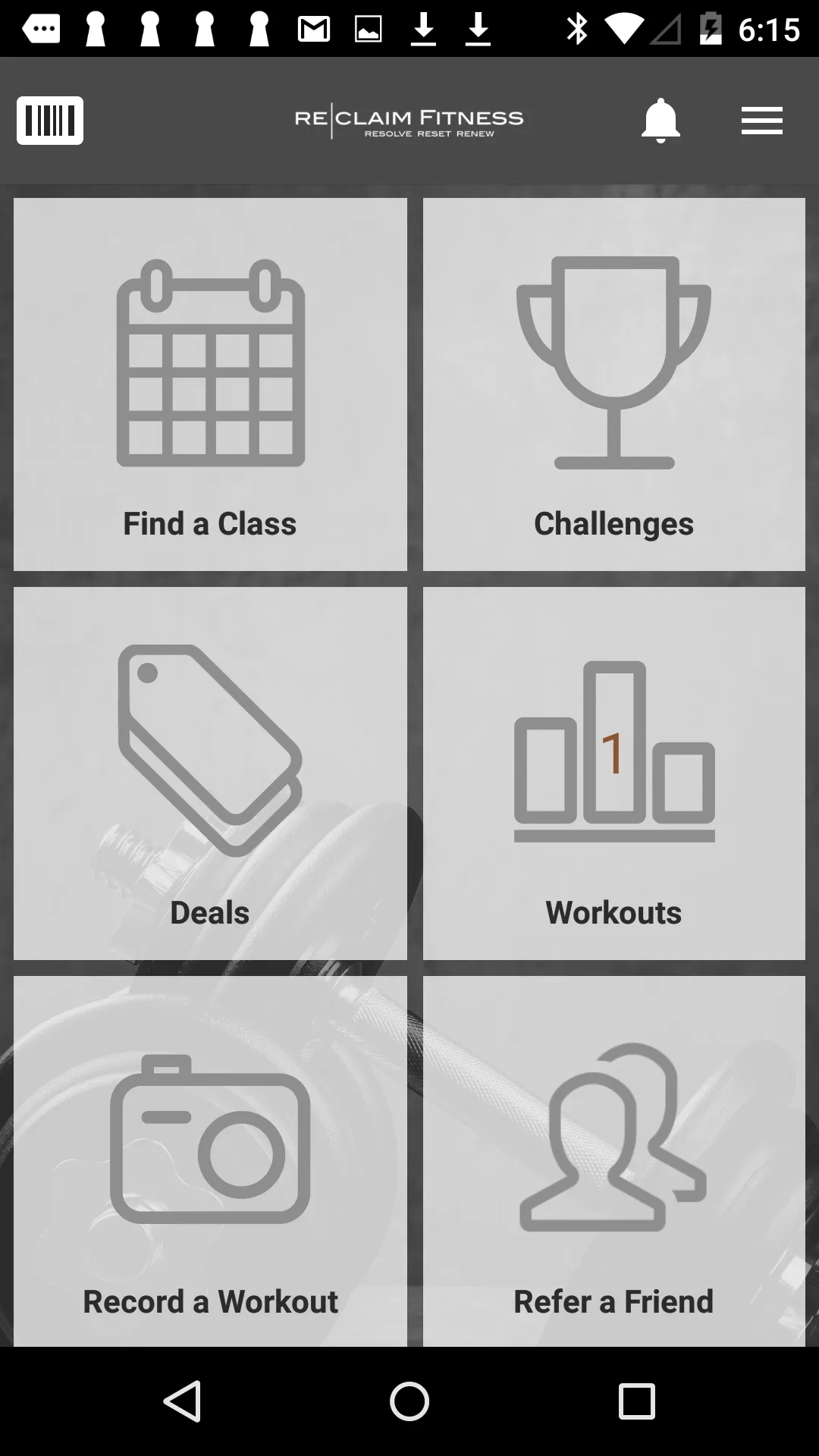 Reclaim Fitness - New Lenox | Indus Appstore | Screenshot