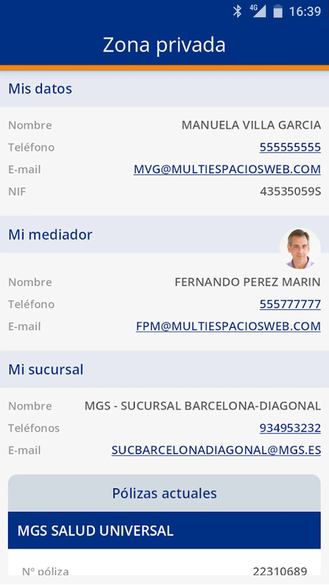 MGS Seguros | Indus Appstore | Screenshot