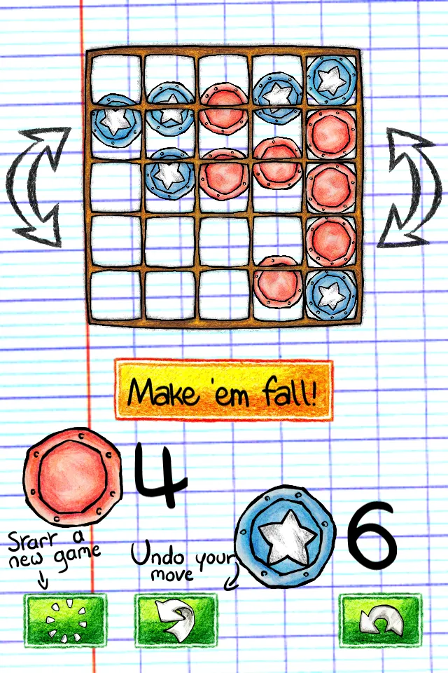 Falling Four | Indus Appstore | Screenshot