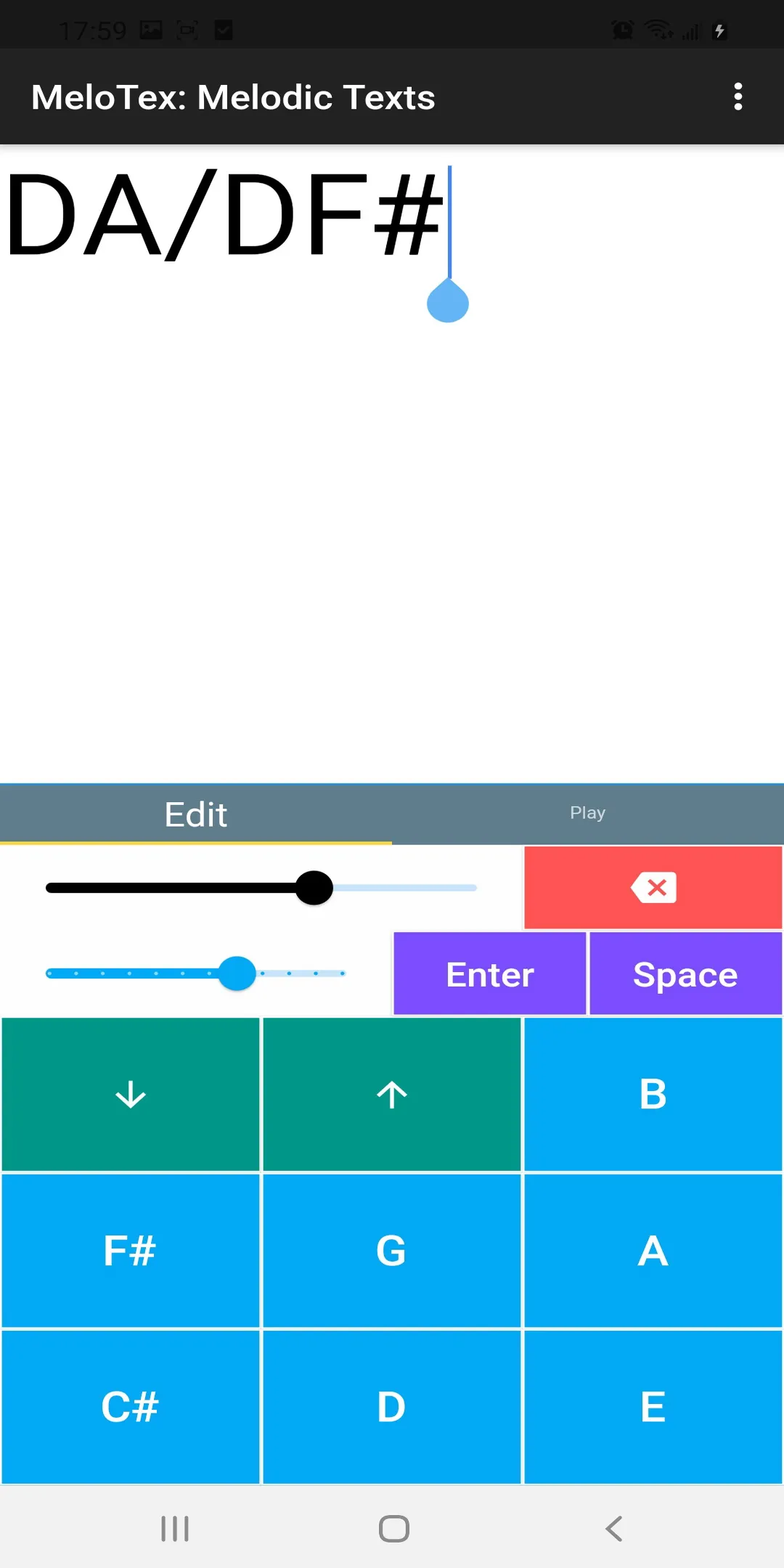 MeloTex: Melodic Text Player,  | Indus Appstore | Screenshot