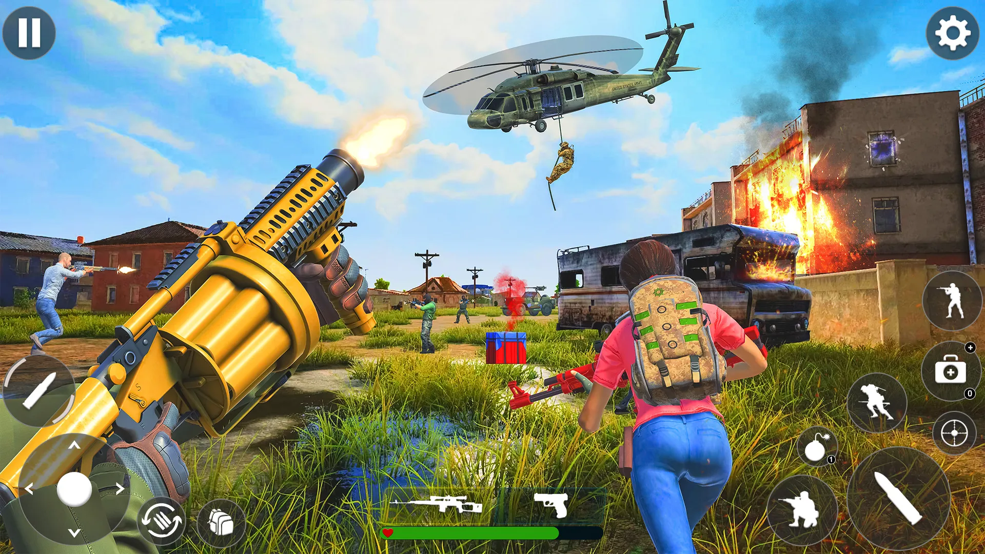 Gun Games : Fire Shooting Game | Indus Appstore | Screenshot