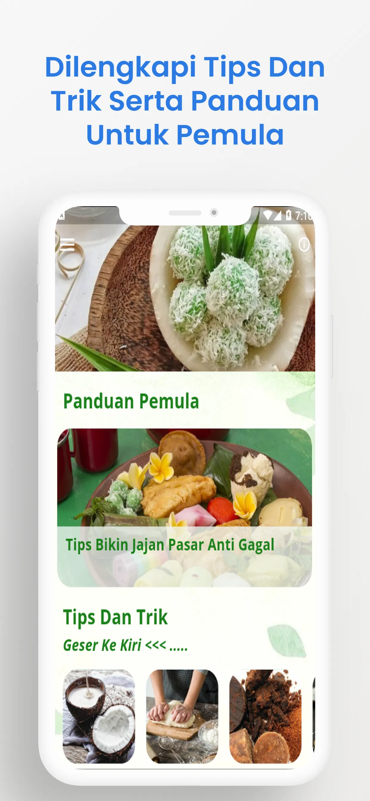 Resep Jajanan Pasar Lengkap | Indus Appstore | Screenshot