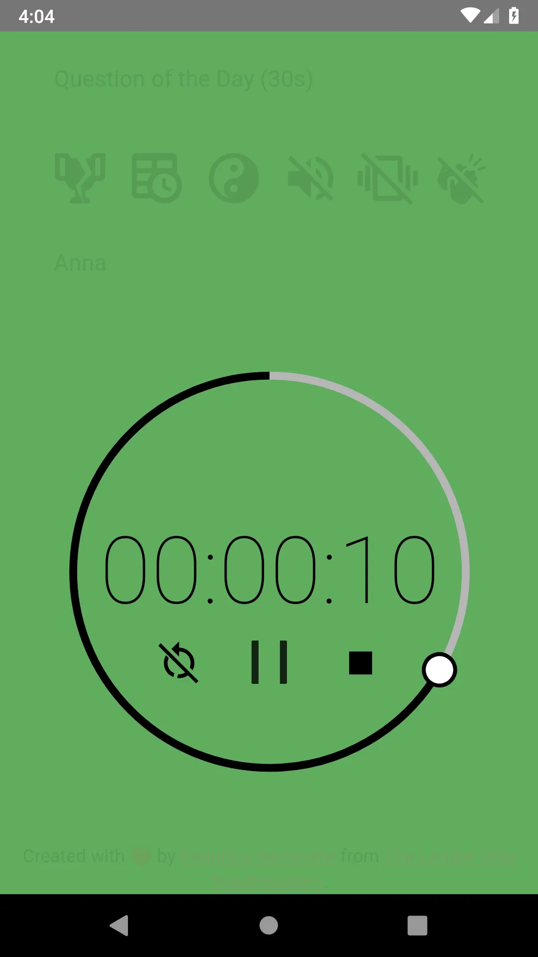 Toastmasters Timer | Indus Appstore | Screenshot