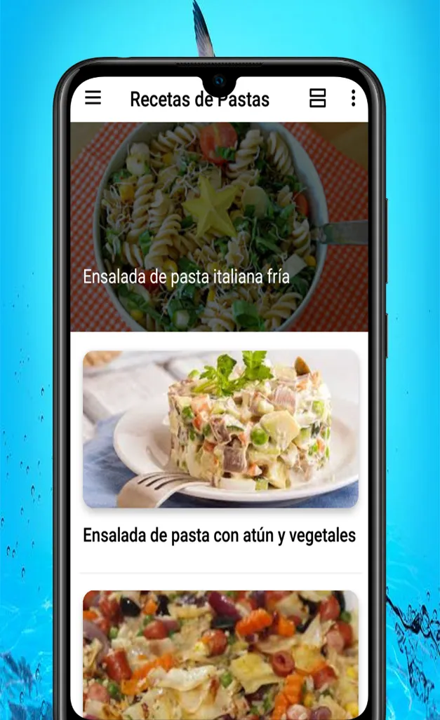 Recetas de Pastas | Indus Appstore | Screenshot