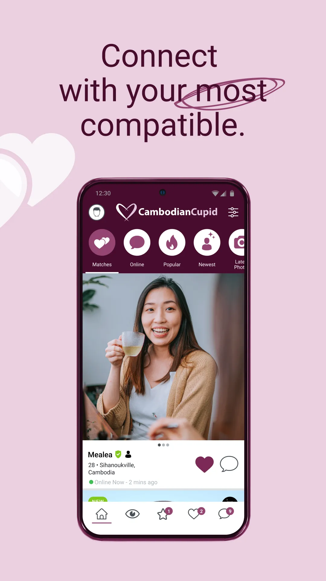 CambodianCupid Cambodia Dating | Indus Appstore | Screenshot