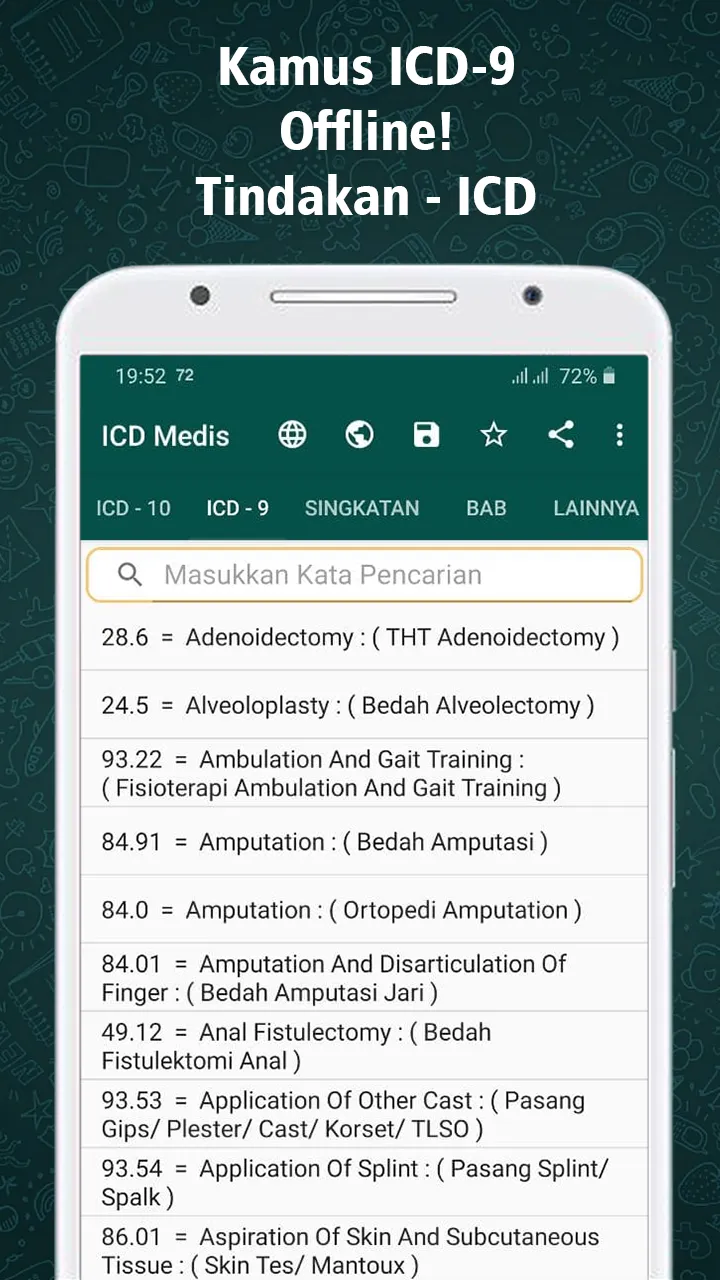 ICD Medis Terintegrasi | Indus Appstore | Screenshot