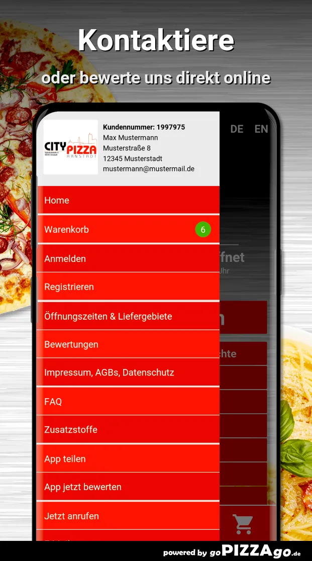 City Pizza Arnstadt | Indus Appstore | Screenshot