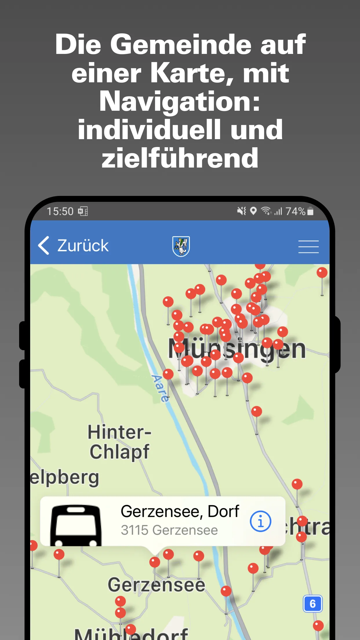 Gemeinde Gerzensee | Indus Appstore | Screenshot