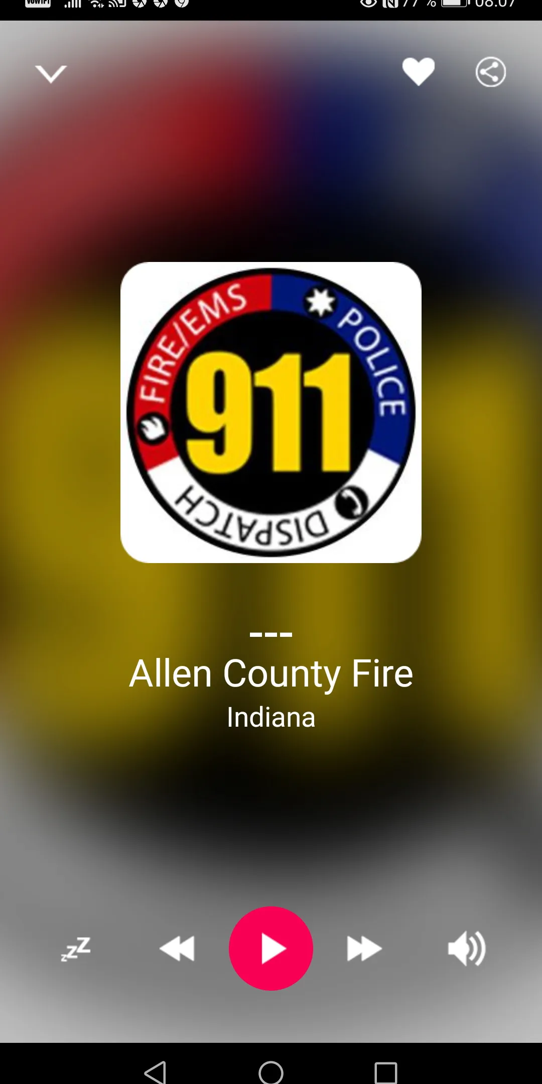 Police Scanner Radio - Indiana | Indus Appstore | Screenshot