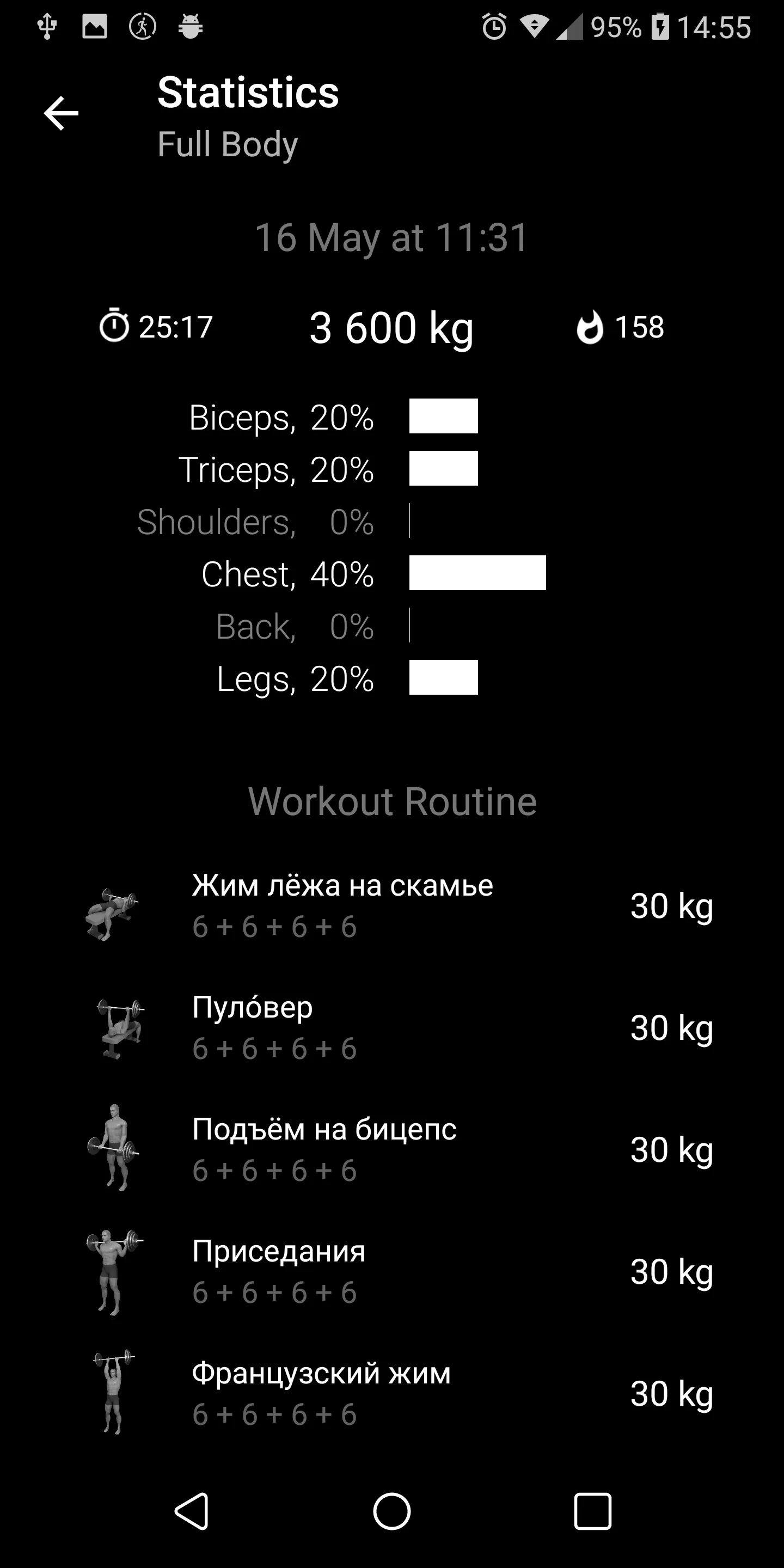 Barbell Home Workout | Indus Appstore | Screenshot