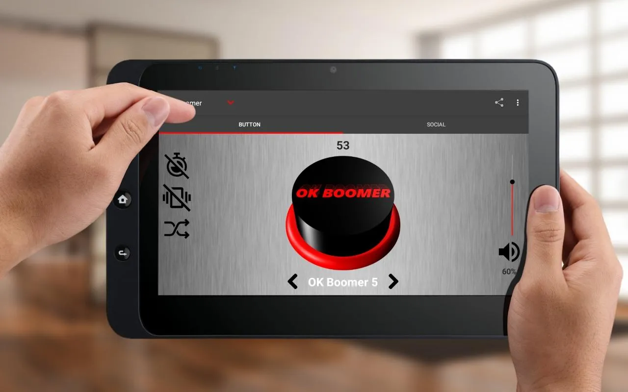 OK Boomer Button | Indus Appstore | Screenshot