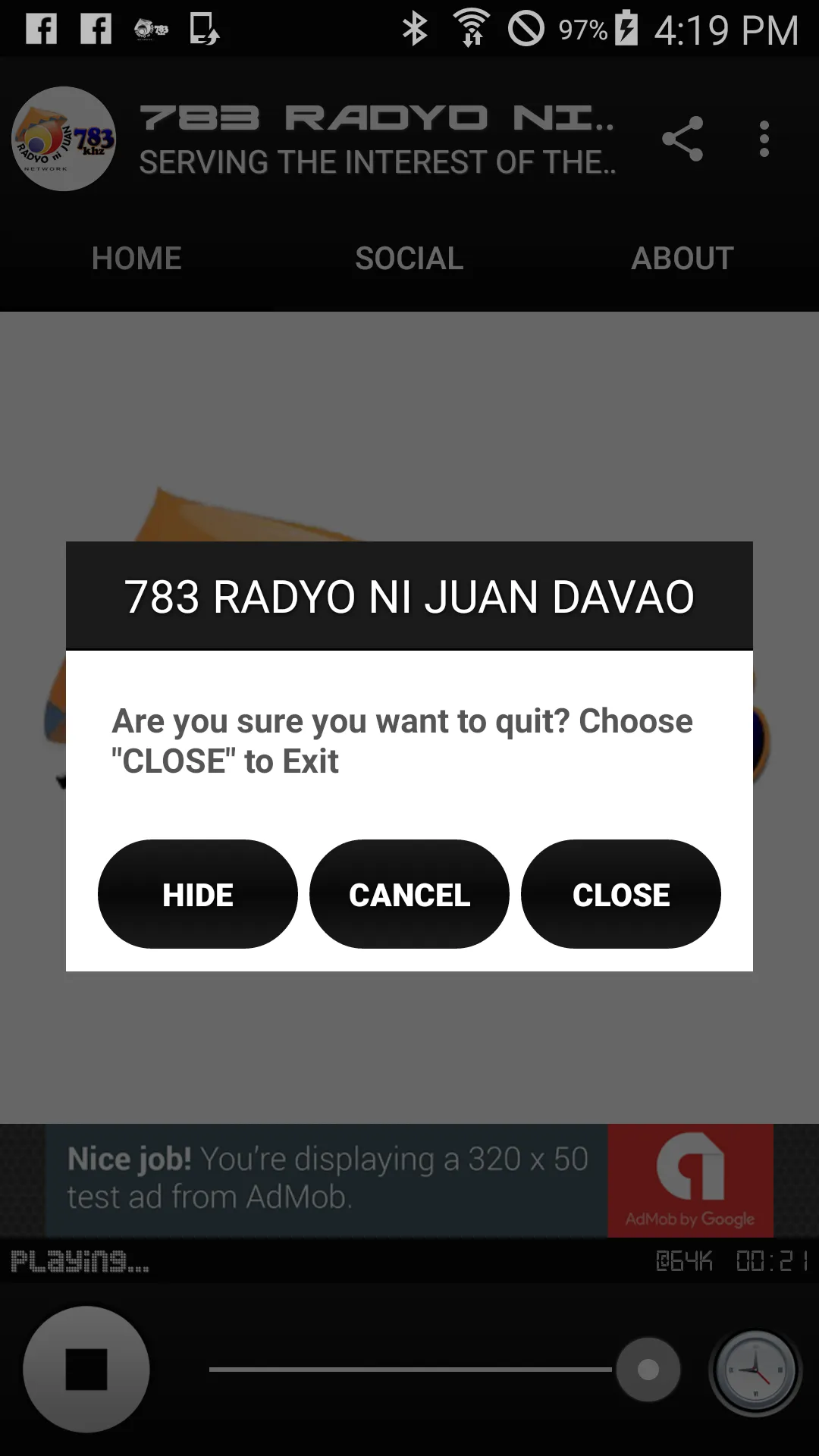 783 RADYO NI JUAN DAVAO | Indus Appstore | Screenshot