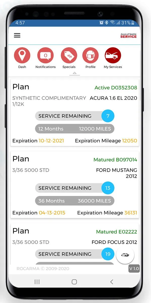 Acura of Seattle Service | Indus Appstore | Screenshot